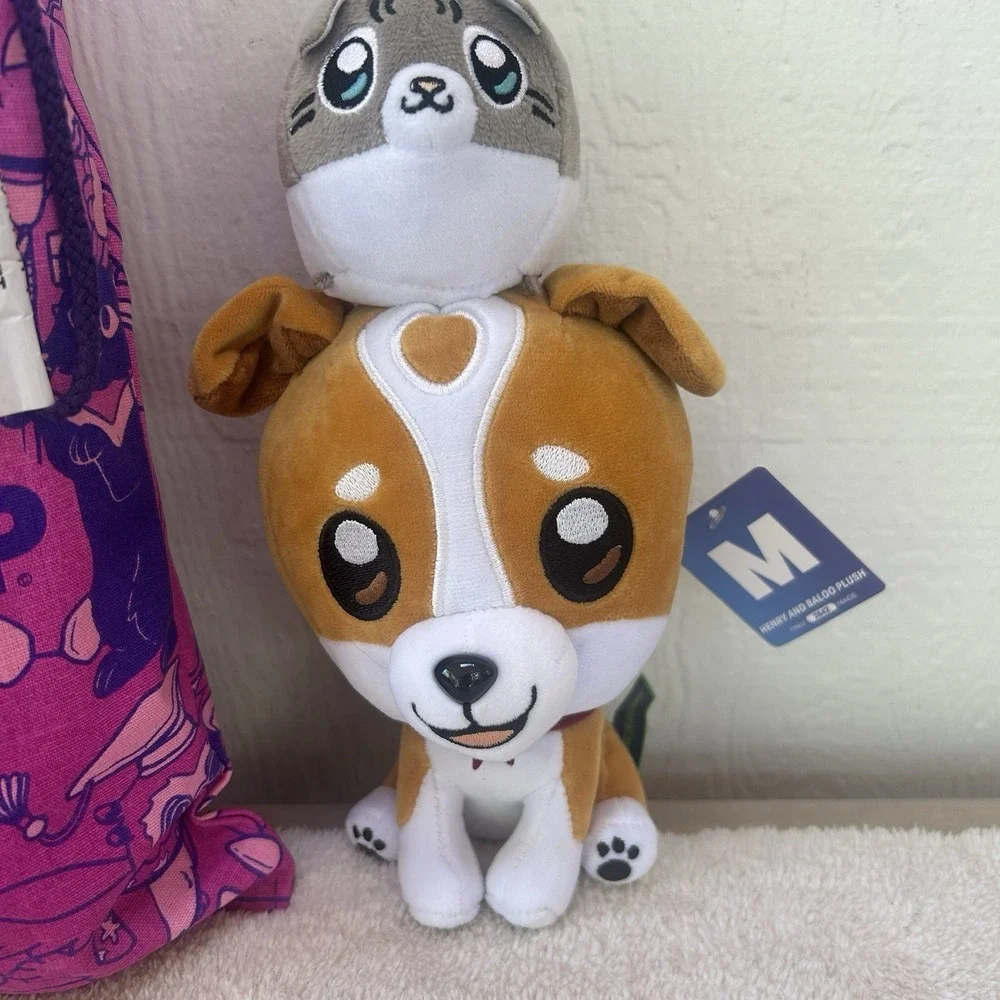 NWT & Bag Makeship Plush Henry & Baloo 2022 Plushie By Henry The Colorado Dog